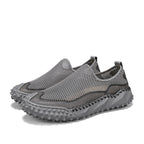 Mens Slip on Canvas Loafers Casual Shoes Sneakers Comfy Walking Slipers Shoes Pain Relief for Men Black Fashion Breathable Loafers