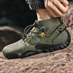 Men's Brand Hiking Shoes Outdoor Shoes Waterproof Non-slip Nnti-sprain