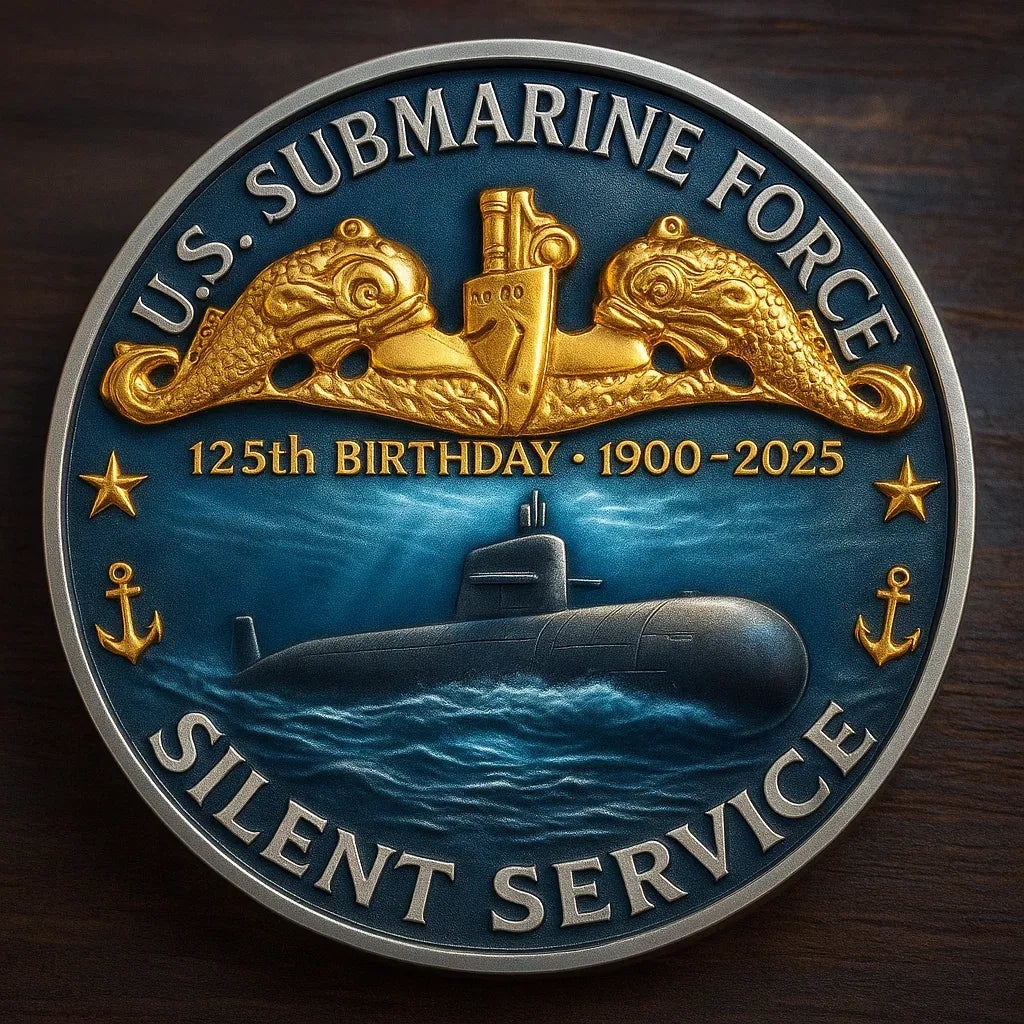 🏆Flash Sale 60% OFF - ⚓ U.S. Submarine Force 125th Anniversary Collector’s Edition Set 🇺🇸🌊