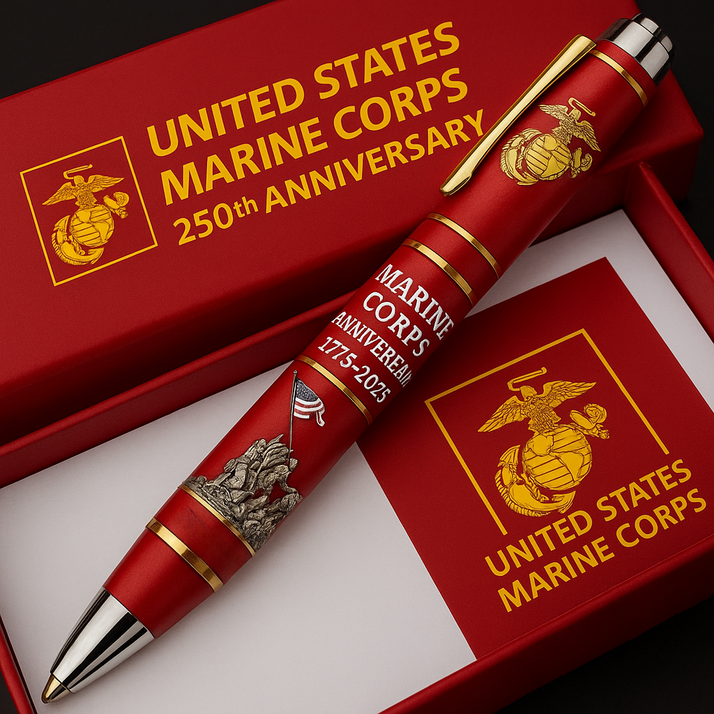 United States Marine Corps 250th Anniversary Commemorative Pen
