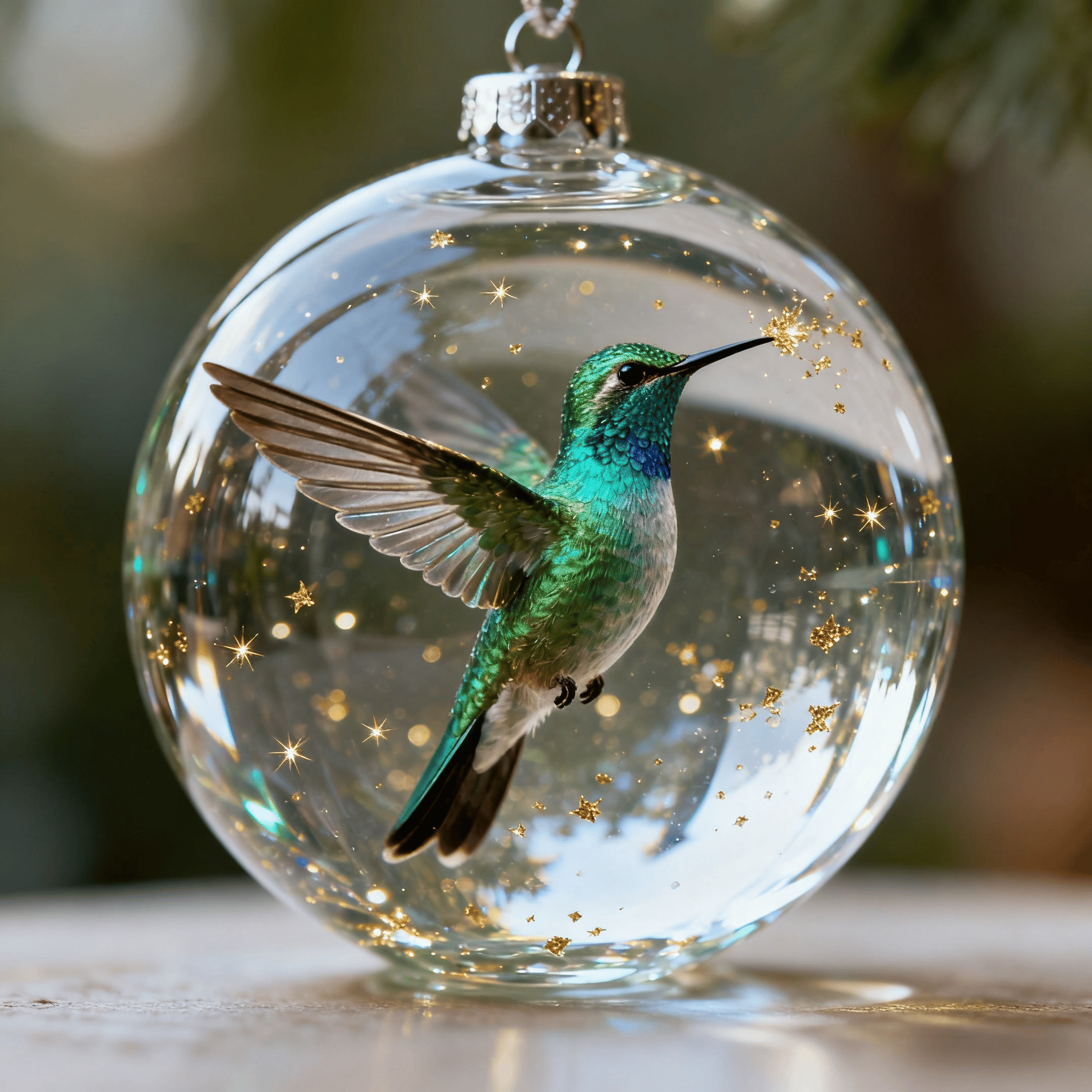 🔥LAST DAY 50% OFF-🐦Nature’s Birds Crystal Glass Ornament