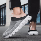 Men’s Recovery Slippers – Ultra Comfortable with Soft Cushioning, Arch Support, Non-Slip Sole, and Breathable Materials for Enhanced Comfort and Foot Health