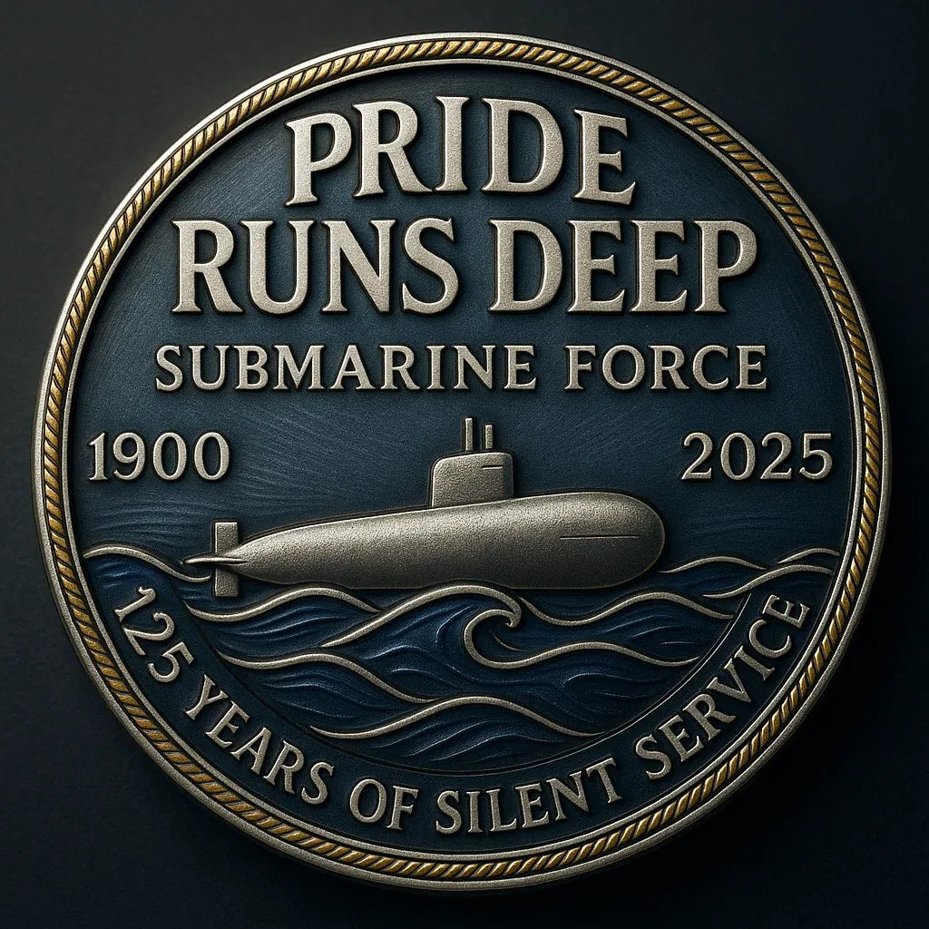 🏆Flash Sale 60% OFF - ⚓ U.S. Submarine Force 125th Anniversary Collector’s Edition Set 🇺🇸🌊