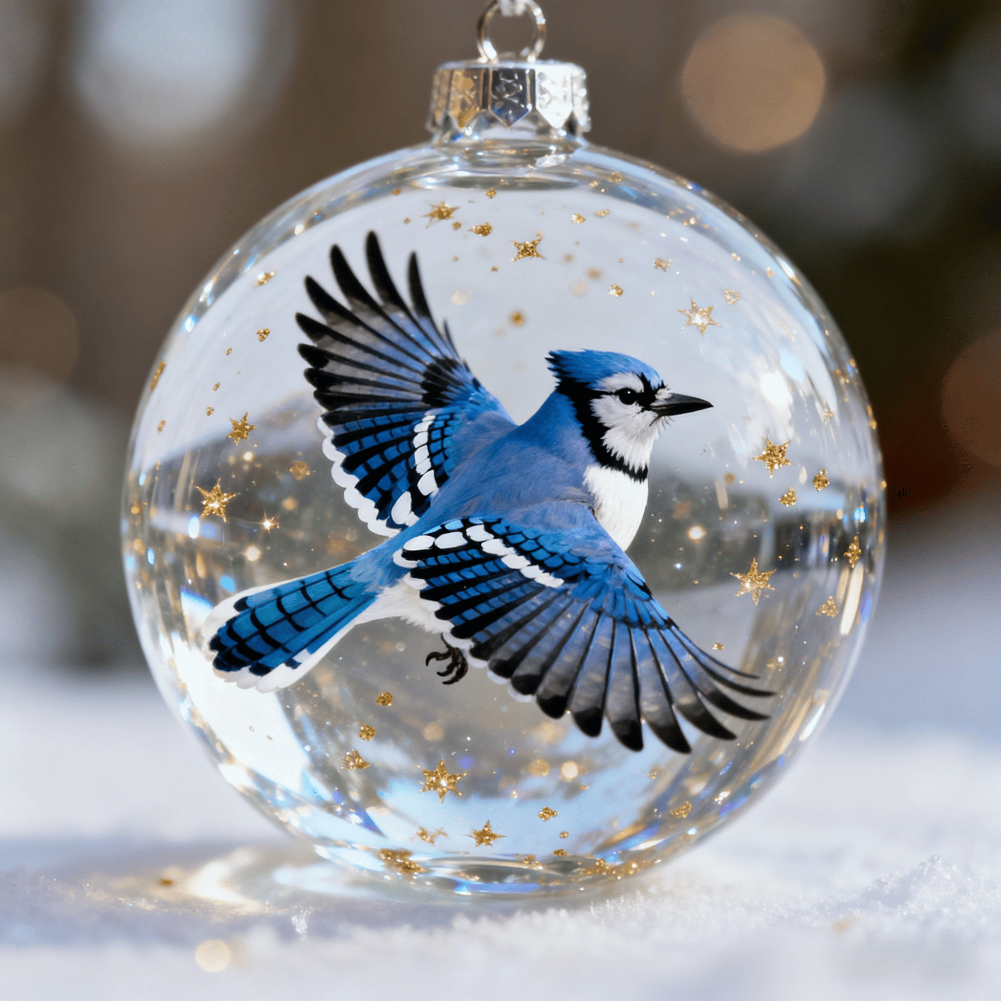 🔥LAST DAY 50% OFF-🐦Nature’s Birds Crystal Glass Ornament