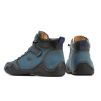 (⏰Last Day 70% OFF🔥) Men’s Mid-Top Leather Boots – Slip-On, Lightweight & Shock-Absorbing for Warehouse Work, Driving & Everyday Comfort, Durable for 3 years