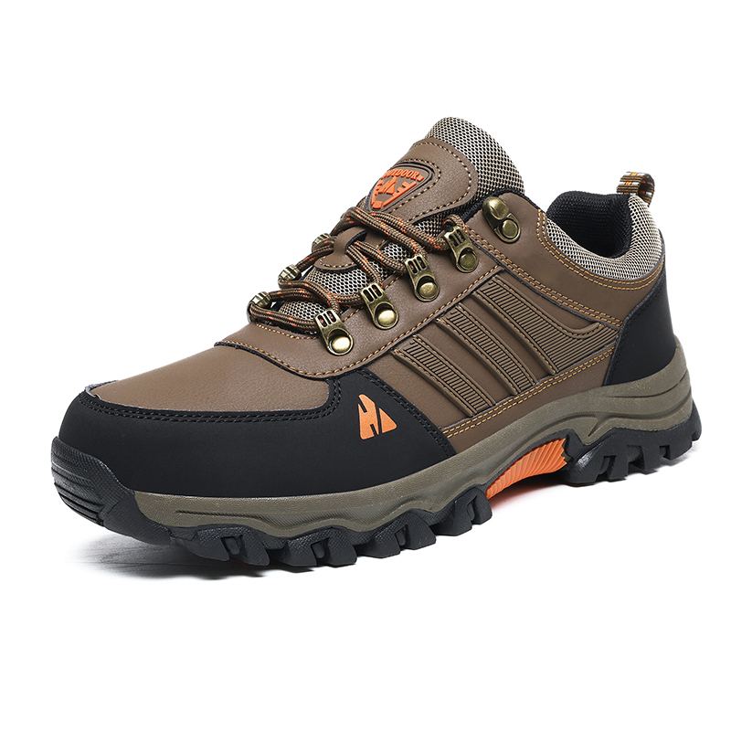 (💥Hot-Selling : 70% OFF Sale!🔥) Men’s Leather Hiking & Outdoor Shoes – Orthopedic Comfort, Non-Slip, Lightweight, Breathable, Durable 3 Years