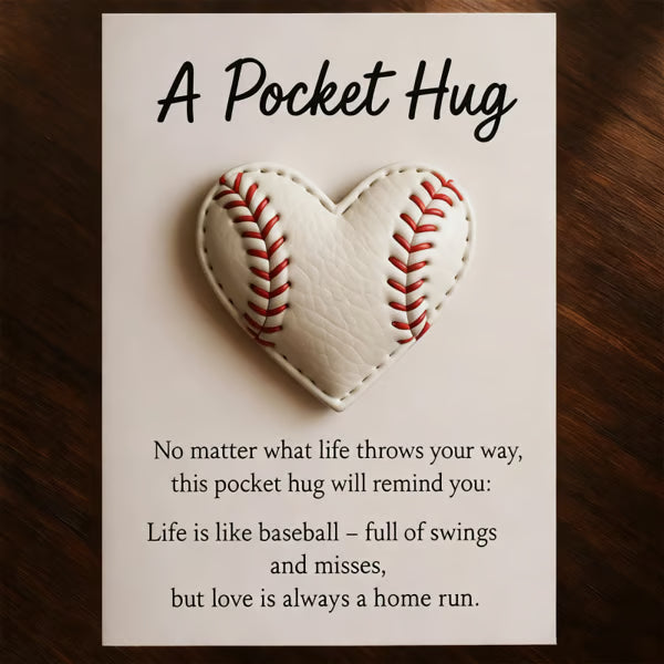🏃⚾Sport-Themed Pocket Hug Collection with Inspirational Gift Cards💌
