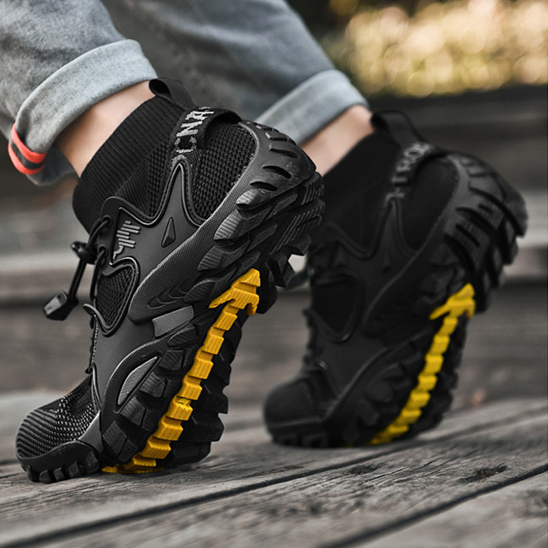 Men's Brand Hiking Shoes Outdoor Shoes Waterproof Non-slip Nnti-sprain