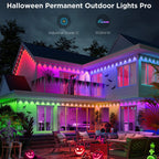 🎅 Early Christmas 49%OFF - 2025 Upgraded Smart Rainbow LED Permanent Outdoor Lights Pro - Smartlight 🎁