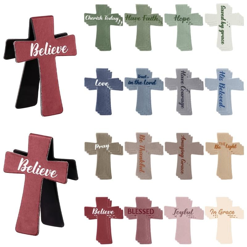 🔥LAST DAY BUY 2 GET 1 FREE📖12 Pcs Magnetic Cross Bookmarks Gifts for Bible Study, Readers, Teachers, Students🌸✝️