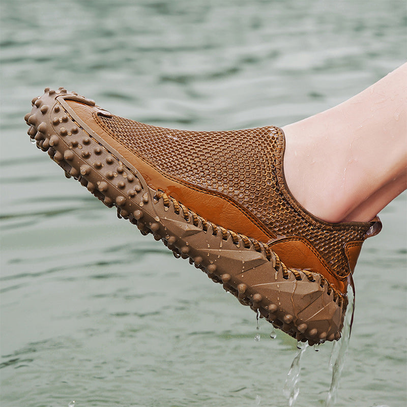 Mens Slip on Canvas Loafers Casual Shoes Sneakers Comfy Walking Slipers Shoes Pain Relief for Men Black Fashion Breathable Loafers