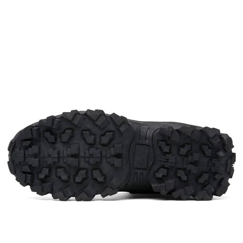 Men's Combat Boots Orthopedic Support Hiking Boots Waterproof Anti-Puncture Work Boots