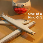 🎁LAST DAY 49% OFF-🤣Ceramic Fish Straw🐟| Your drink has never been this fun!🥤