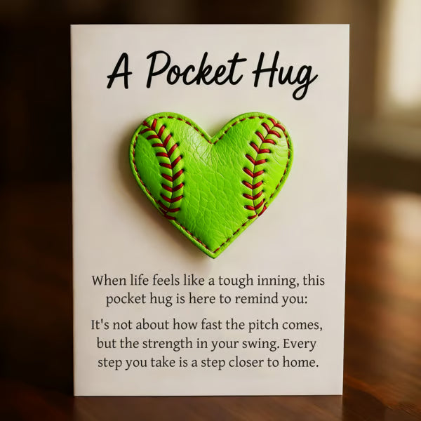 🏃⚾Sport-Themed Pocket Hug Collection with Inspirational Gift Cards💌