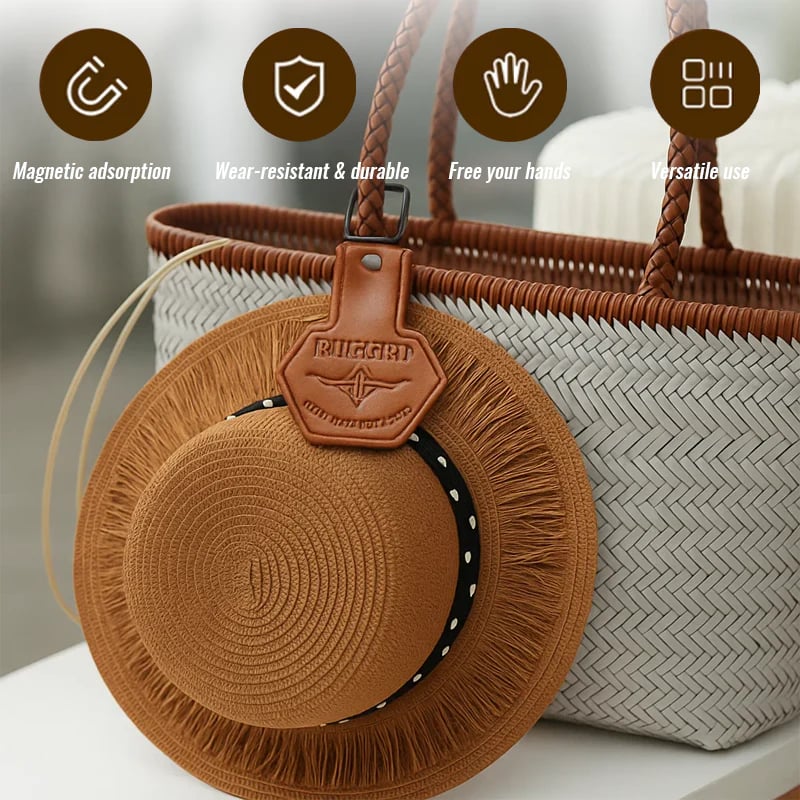 100% Handcrafted Hat Clip