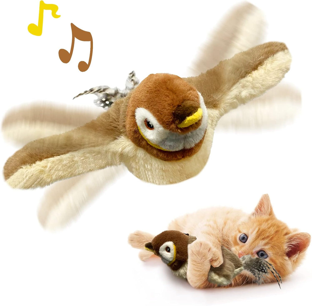 Flappy Chirp Bird Cat Toy