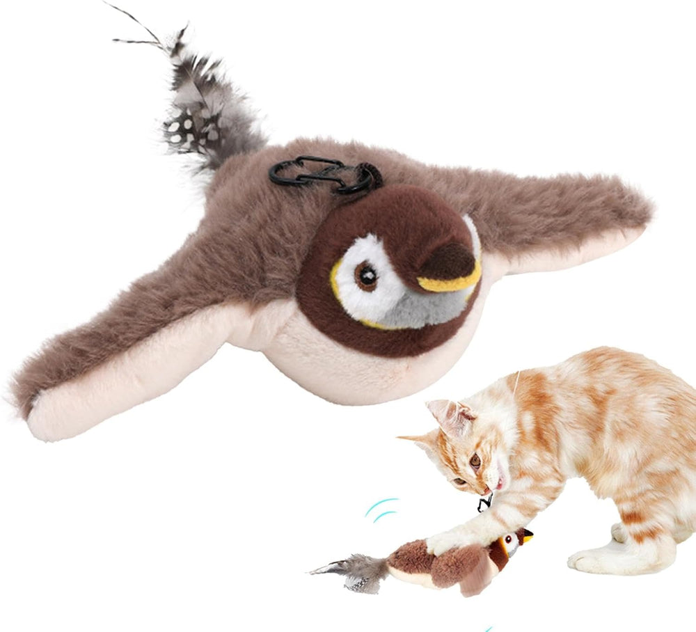 Flappy Chirp Bird Cat Toy