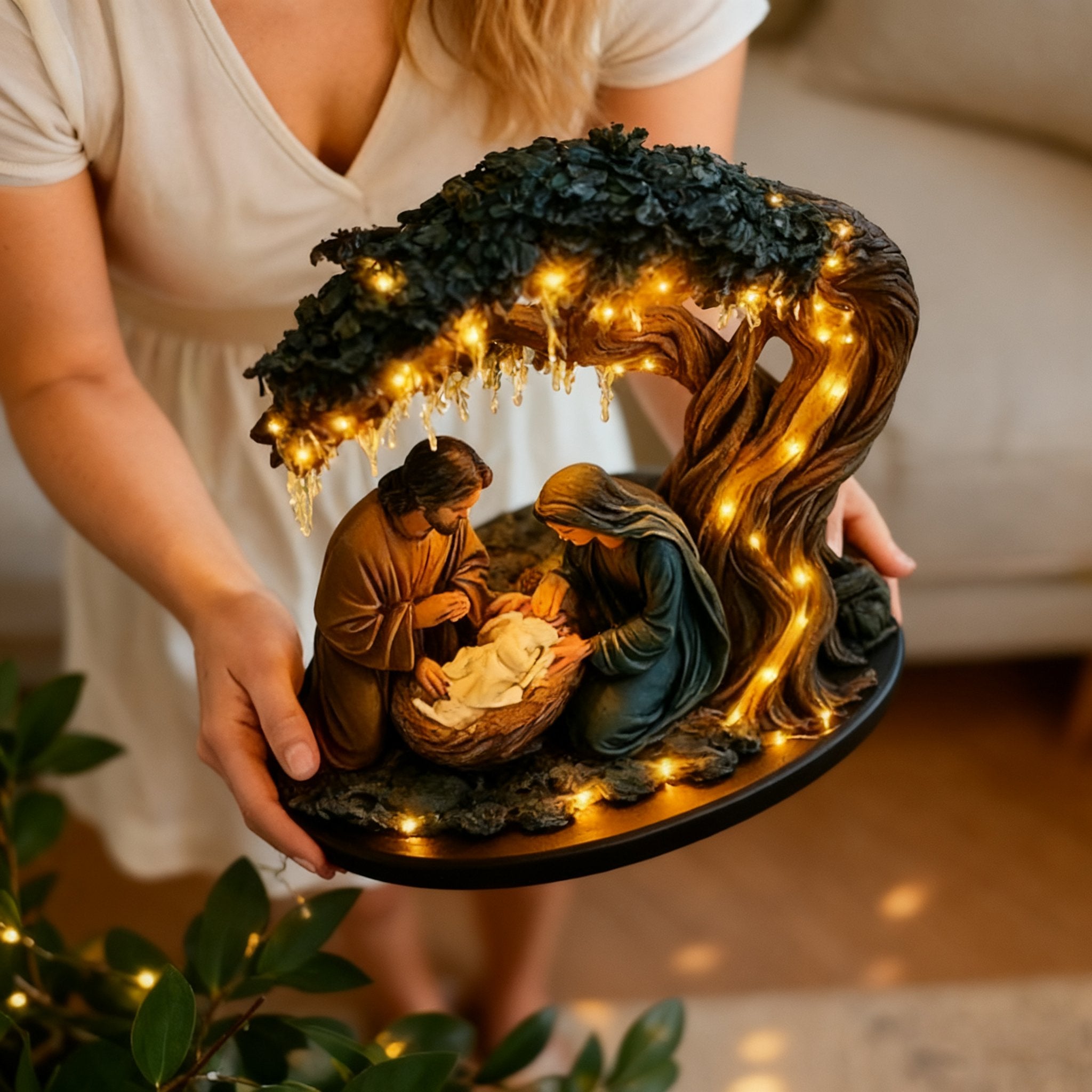 Buy 2 Get 5% OFF& Free Shipping🎄🎁Christmas Nativity Scene Decorative Figurine