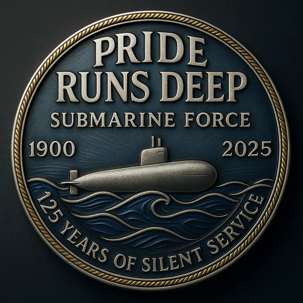 ⚓ “U.S. Submarine Force 125th Anniversary” Commemorative Coin 🇺🇸