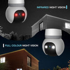 4MP Light Bulb Security Camera 5G&2.4GHz Wireless Outdoor Indoor Camera with Night Vision(Buy 2 Free Shipping)