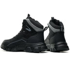 Men's Steel Toe Hand Stitched Cow Leather Boots Motorcycle Boots Work Boots Hiking Boots