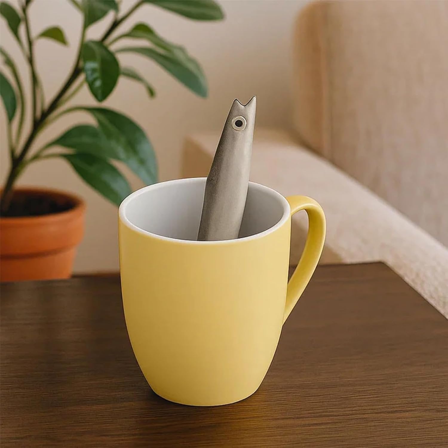 🎁LAST DAY 49% OFF-🤣Ceramic Fish Straw🐟| Your drink has never been this fun!🥤