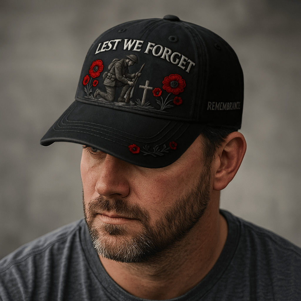🌹Heroes Never Forgotten Remembrance Cap✝️ Keep Their Memory Alive