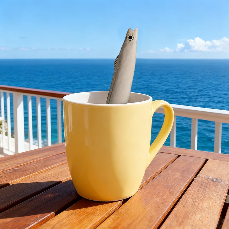 🎁LAST DAY 49% OFF-🤣Ceramic Fish Straw🐟| Your drink has never been this fun!🥤