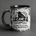 🔥New Launch🔥F-CAW-F Coffee Mug – The First Coffee, Always Worth Flying For