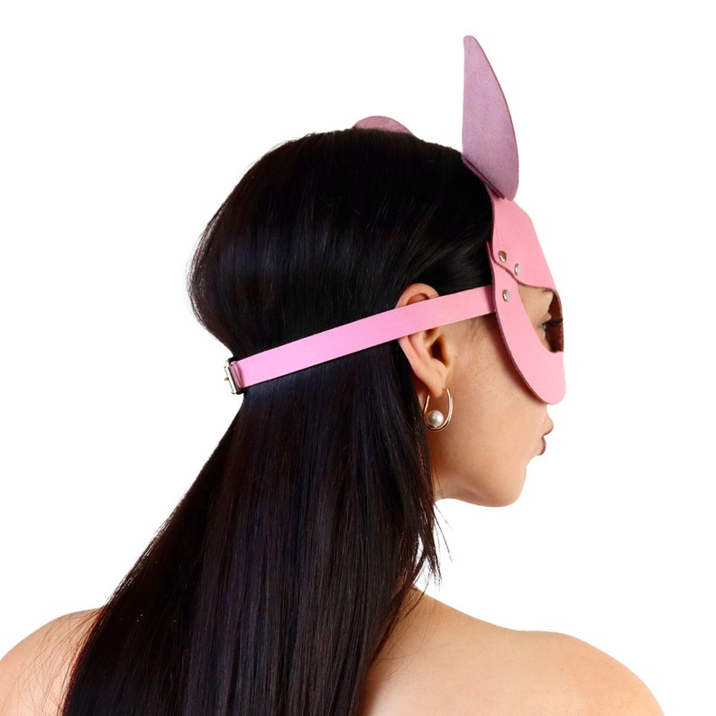 Leather mouse mask (choose color) 148