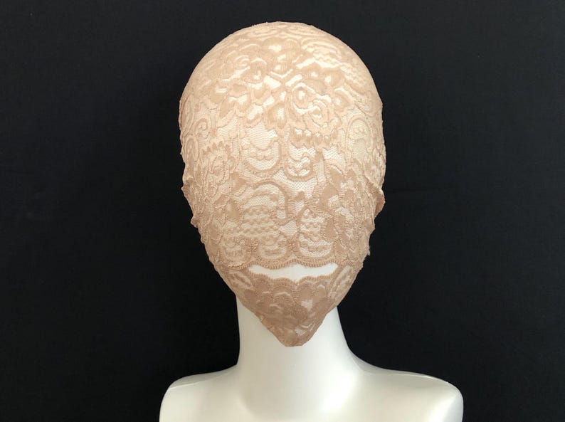 Lace Face Mask with Mouth Opening 51