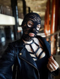 Handmade lace mask and mask bandage