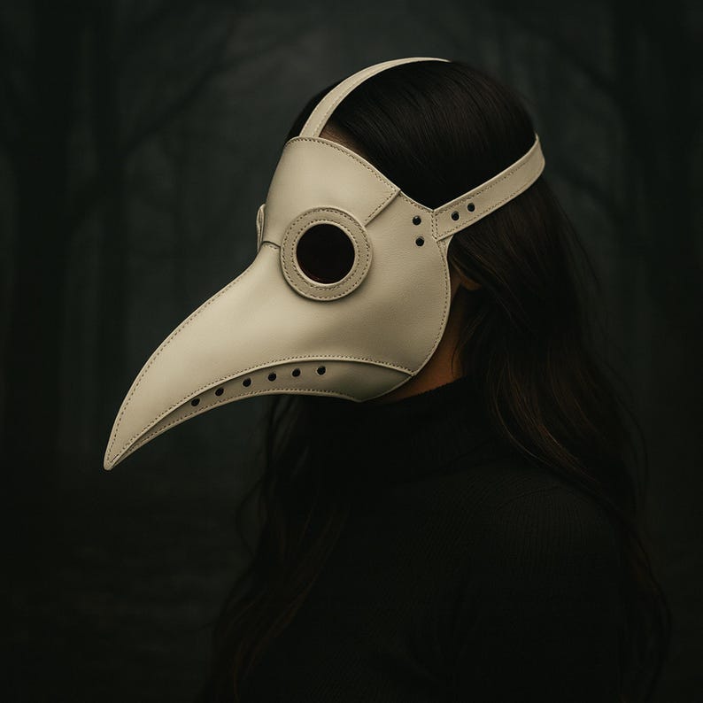 Steampunk Plague Doctor Mask – Handmade Gothic Masquerade Costume