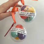 Knitting Emergency Christmas Decorations