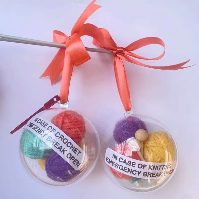 Knitting Emergency Christmas Decorations