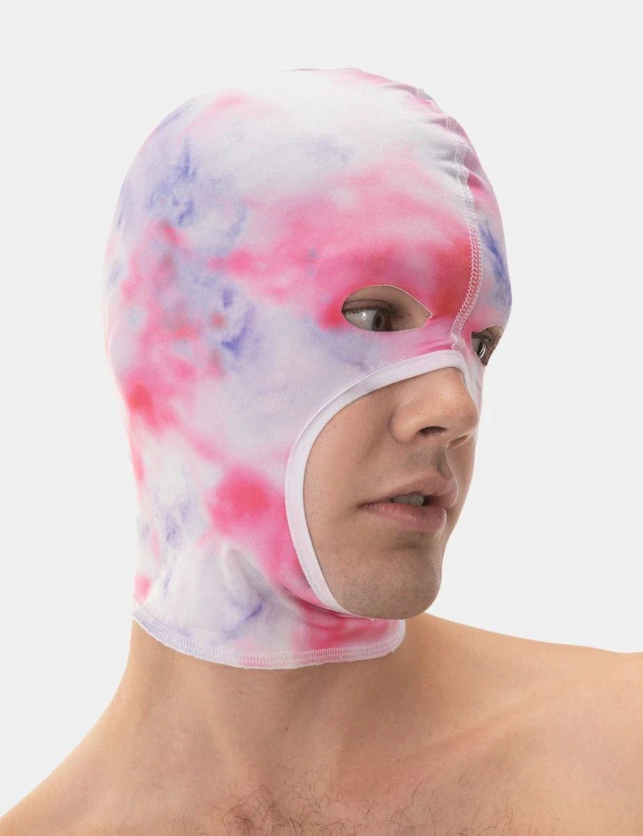Pastel Tie-Dye 3-Hole Full-Face Mask  102