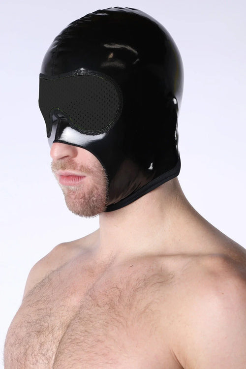 Black Chrome Mesh Eye Hood 98