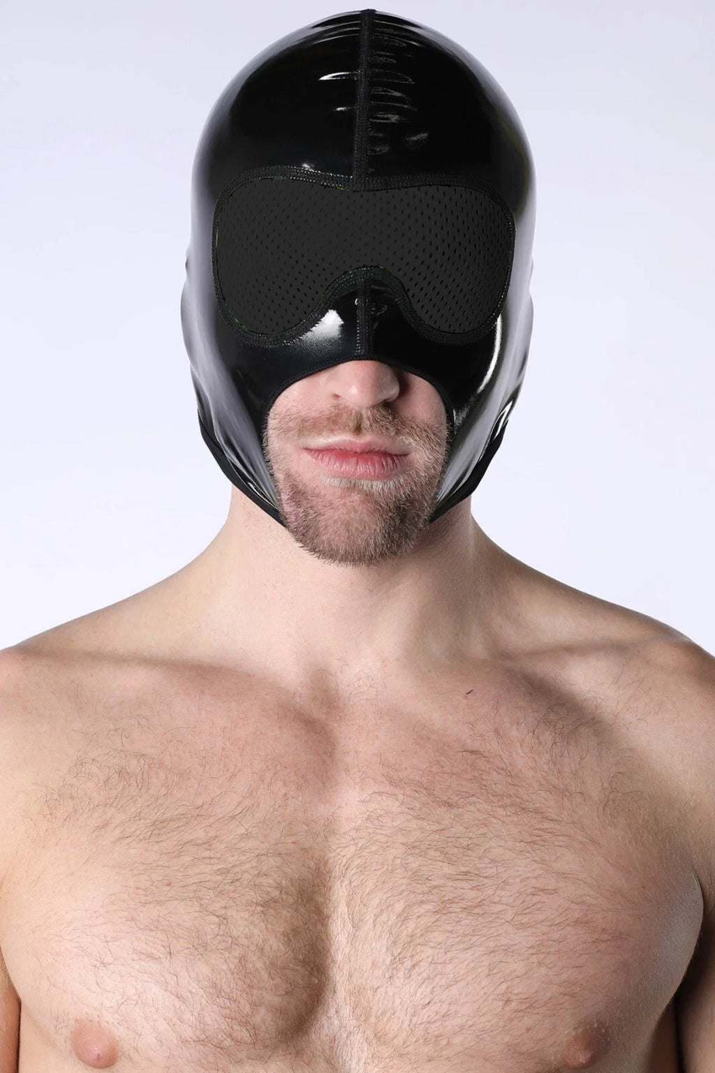 Black Chrome Mesh Eye Hood 98